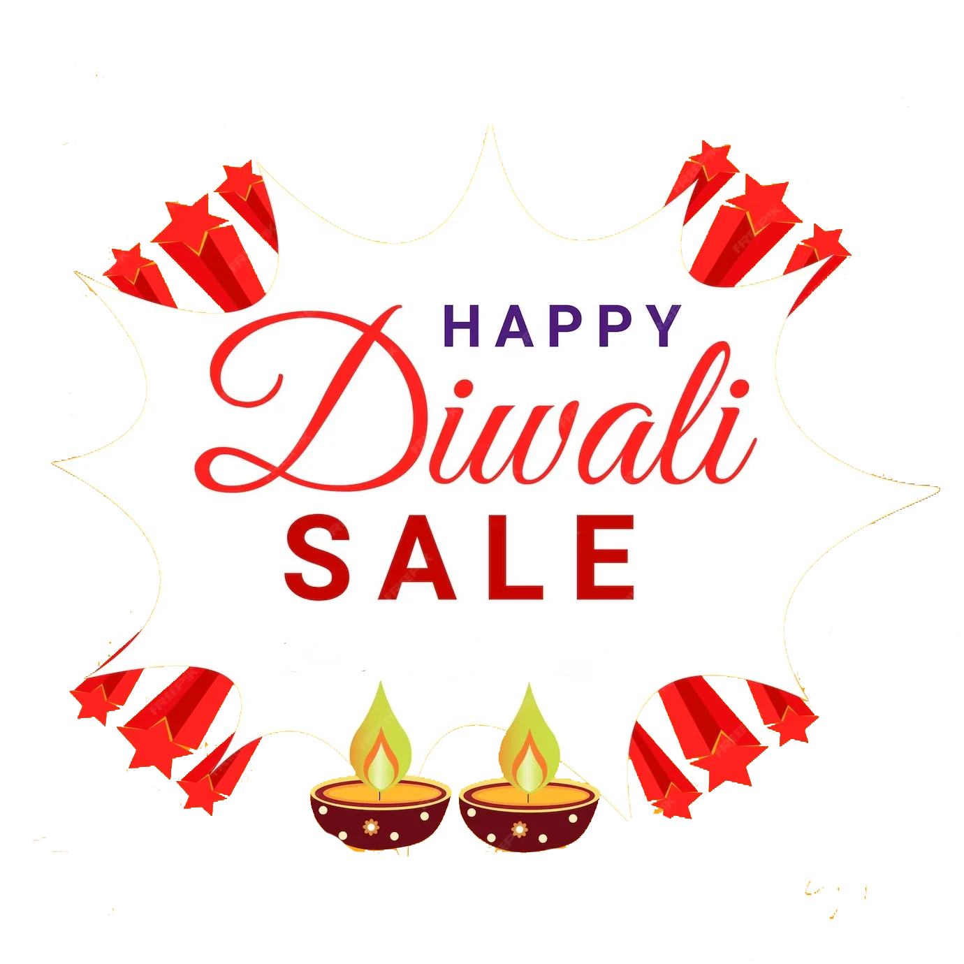 Fireworks Diwali Sale Hero